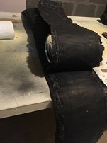 réparer les semelles de ses baskets avec du pneu